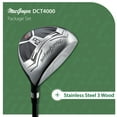 thumbnail image 4 of MacGregor Golf DCT4000 6 Clubs / 9 Pieces Mens Right Hand Golf Clubs Set with Bag, 4 of 8