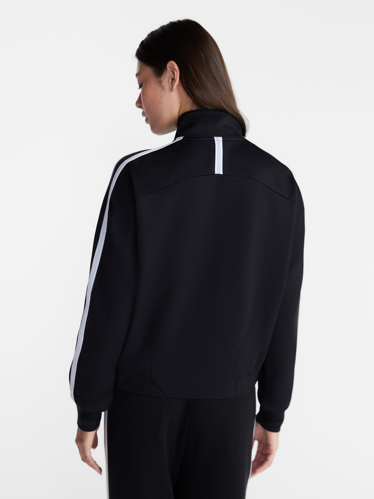 Avia Women's Pique Knit Tennis Jacket, Sizes XS-XXXL