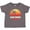 Charcoal, variant on San Diego California Vacation Retro Sunset Boys or Girls Toddler T-Shirt