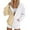 Beige, variant on Women’s Casual Pullover Hoodie For Daily Wear And Outings With Lined Warmth And Color Block Design For Winter Comfort Brown M