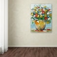 thumbnail image 3 of Trademark Fine Art "Spring Flowers in a Vase 3" Canvas Art by Hai Odelia, 3 of 3