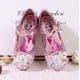 thumbnail image 1 of Princess Summer Anna Zapatos para niños para niñas Zapatos de cuero para niños Elsa Dancing High Heels Chaussure Enfants Sandals Party Shoes28-Insole 18CM Gao Jinjia LED, 1 of 2