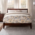thumbnail image 2 of Orlando Full Solid Wood Foundation Bed in Walnut, 2 of 8
