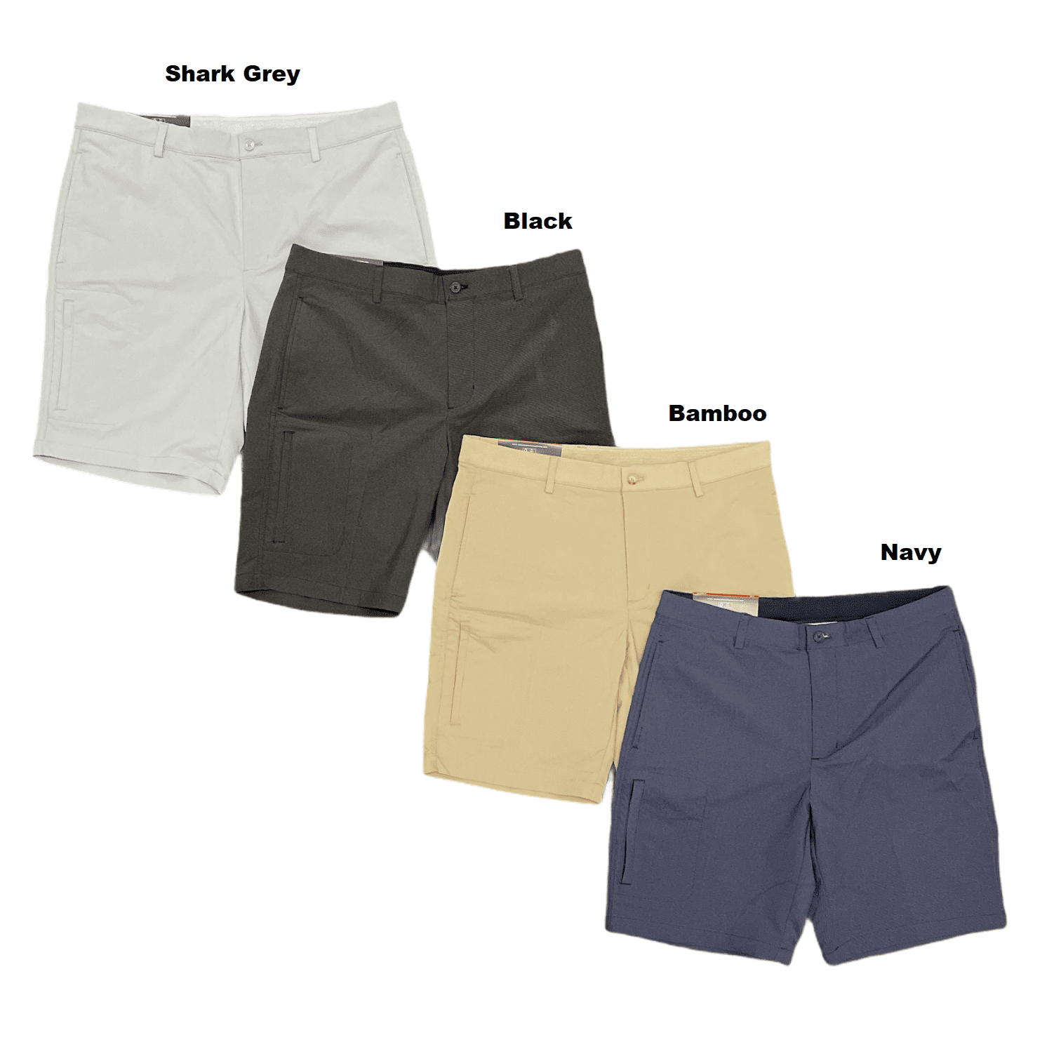 Greg Norman Men's Comfort Waist Moisture Wicking Performance Golf Shorts  (Navy, 38) - Walmart.com