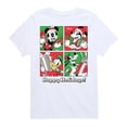thumbnail image 1 of Disney Mickey Mouse And Friends Holidays White Graphic T-Shirt All Size S-5XL, 1 of 4
