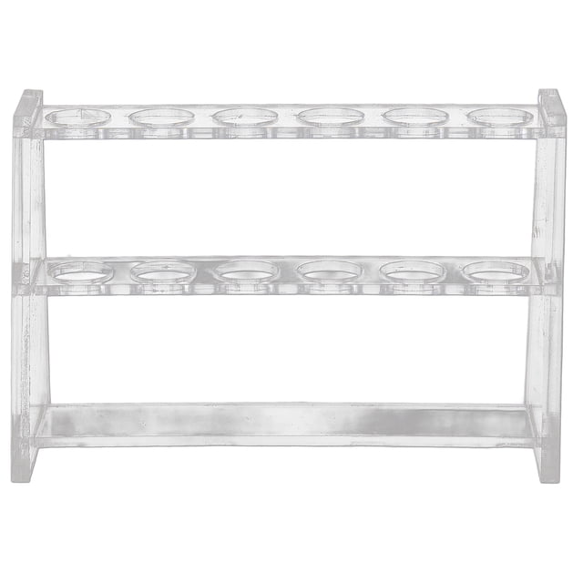 KAKOWELY test tubes rack Test Tube Rack 10ml Testing Tube Rack Centrifuge Tube Holder Sampling Tube Rack5.31"X3.54"X2.17"
