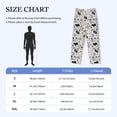 thumbnail image 2 of Salouo Puppy Print Pajama Pants for Men, Lounge Pants Elastic Waistband Casual Men's sleepwear Loungewear Sleep Pajama Pant -Small, 2 of 7