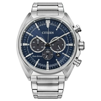 aconitum Citizen AW1720-51E Endicott Men's Eco-Drive Silver Steel Watch