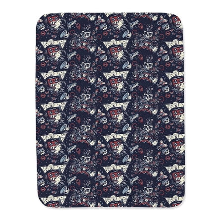 Robot And Woman Pattern Blanket -Image by Shutterstock,