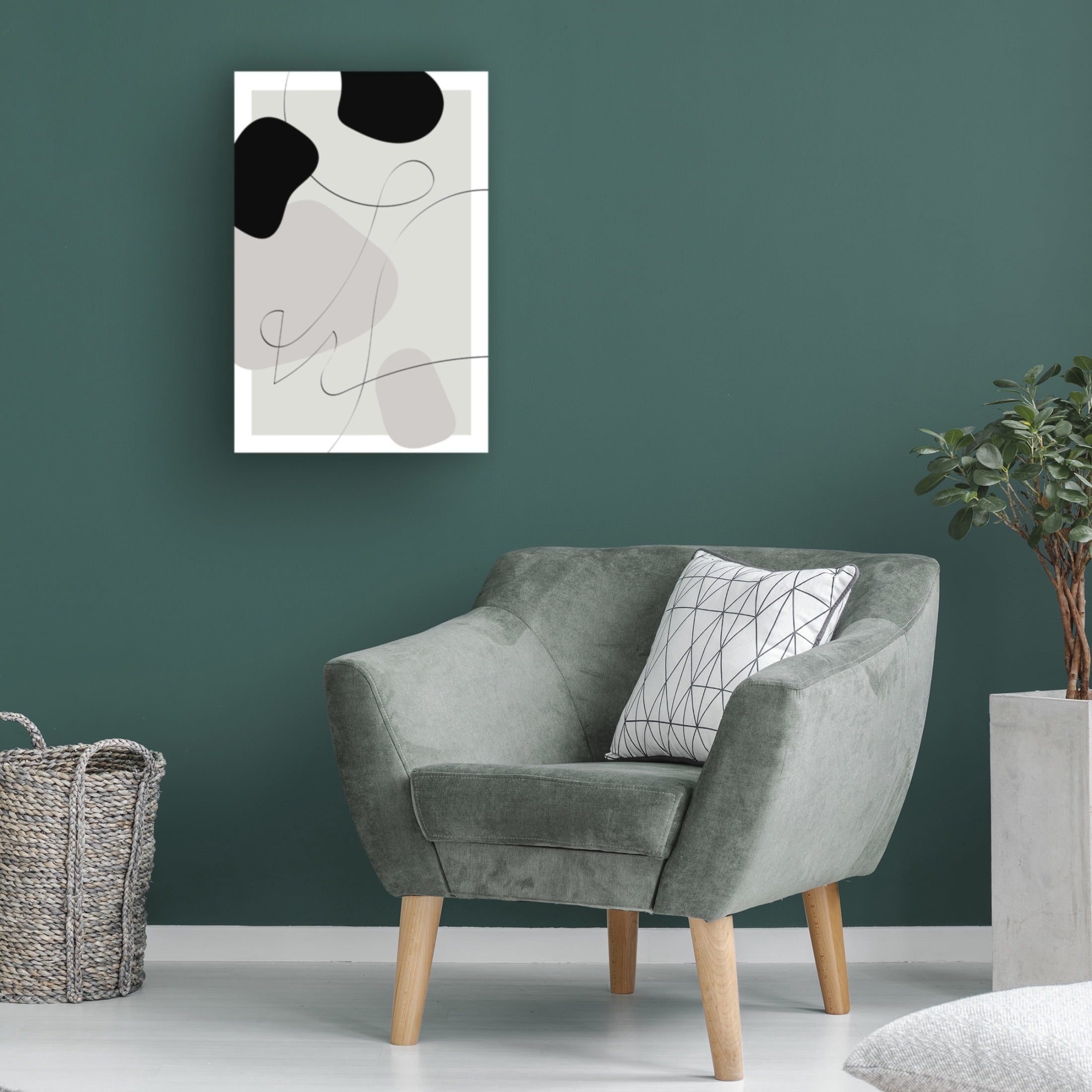Trademark Fine Art Pictufy Studio Shapes Autograph Canvas Wall Art
