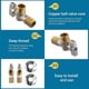 thumbnail image 4 of Brass ball core angle valve large flow triangle valve water heater, 4 of 5