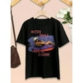 thumbnail image 2 of Women's Alan Jackson T-Shirt Country Music Tees Concert Shirts Casual Tops, 2 of 4
