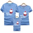 thumbnail image 4 of Ropa a juego para la familia de Navidad, camiseta de dibujos animados de Papá Noel, letras para padre, madre e hijos, camiseta de Año Nuevo para mamá y yo, 4 of 5