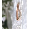 thumbnail image 2 of 1Ct Round Lab Created Diamond Wedding Band Ring 14K Rose Gold Plated, 2 of 4