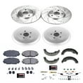 thumbnail image 3 of PowerStop Front and Rear Z23 Evolution Sport Brake Pad Rotor Drum and Shoe Kit Fits: TOYOTA Select Models K15260DK, 3 of 10
