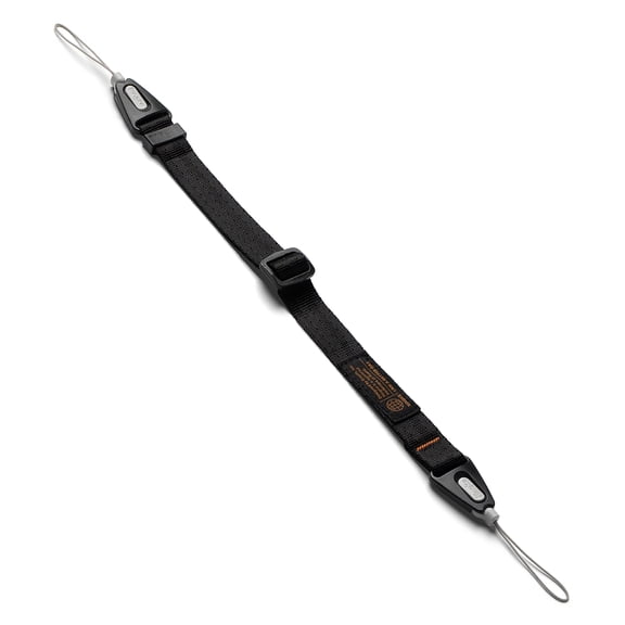 Ringke Dual Hand Strap Slim [Phone Wrist Strap] for Camera and Phone Strap, Adjustable Sturdy Universal Crossbody Strap - Black