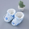 thumbnail image 3 of GDREDA Ruffle Socks Woman Learning To Walk Out In Winter Male and Female Covers and Socks Sky Blue,6-18Months, 3 of 3