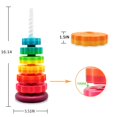 thumbnail image 4 of Juguete apilable LUCKFUTURE Educational Spinning Rainbow 1-3Y, 4 of 7