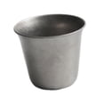 thumbnail image 3 of Taza de camping de acero inoxidable de una sola pared, portátil, de 10 , para té, jugo, para mochileros, cocina, interior, exterior, viajes, pesca, 3 of 8