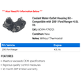thumbnail image 2 of Coolant Water Outlet Housing Kit - Compatible with 2001 Ford Ranger 4.0L V6, 2 of 2