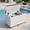 White, variant on Uforic 90 Gallon Outdoor Storage Deck Box, Waterproof Lockable Resin Bin with Wheels, White&Black