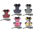thumbnail image 1 of Fairnull Pet Vest Harness Dog Cat Bow Design Harness Adjustable Strap Harness with Bell for Walking, 1 of 6