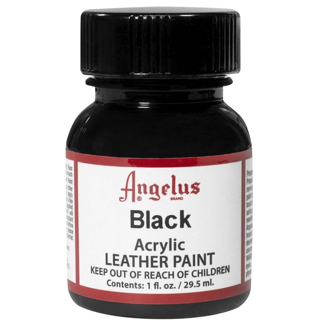 Pintura Para Cuero 29,5Ml Angelus negro 29.5 Ml