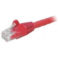 thumbnail image 2 of StarTech 5ft CAT6 Ethernet Cable - Red CAT 6 Gigabit Ethernet Wire -250Mhz 100W PoE RJ45 UTP Network Patch Cord Snagless with Strain Relief (N6PATCH5RD), 2 of 2