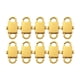 thumbnail image 4 of 10 paquetes de cierres acortadores de longitud de bolsa hebillas de bolsa ajustables hebilla de gancho Clip hebillas de Clip de Metal mujeres DIY para oro Macarena Acortador de cadena, 4 of 8