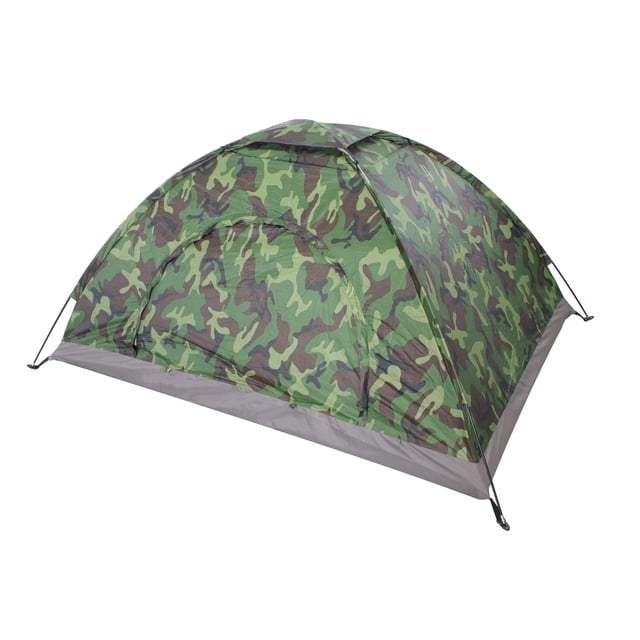 Tienda de campaña Sutekus con estampado semidoble de camuflaje