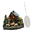thumbnail image 4 of Adorno de Belén de Jesús, decoración de escritorio, acrílico decorativo creativo 2D con Base, centro de mesa para gabinete, estante para el hogar, 4 of 8