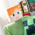 thumbnail image 4 of Minecraft: Relax Pillow - Alex - Character Lounge Cushion, Armrests, Phone Pocket, Soft & Comfortable, Game Theme Decor, 27.6 x 15.7 x 19.7", Licensed, 4 of 8