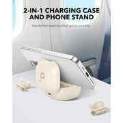 Soundcore P40i Noise Cancelling Wireless Earbuds, Adaptive ANC, 60H Playtime, Heavy Bass, 2-in-1 Case Phone Stand, IPX5, Wireless Charging, Bluetooth 5.3