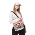thumbnail image 2 of Happy Valentine’s Day Adorable Labrador Retriever Puppy Holding Heart Balloon All Over Print 3D Canvas Tote Bag Lab Dog Lover Gifts Reusable Handbag - 00030, 2 of 5