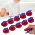 thumbnail image 4 of 10pcs Doigt d'Enfant Castanet, Plastique Castanet Instrument de Musique Rythme Jouet Éducatif Bleu, Rouge, 4 of 8
