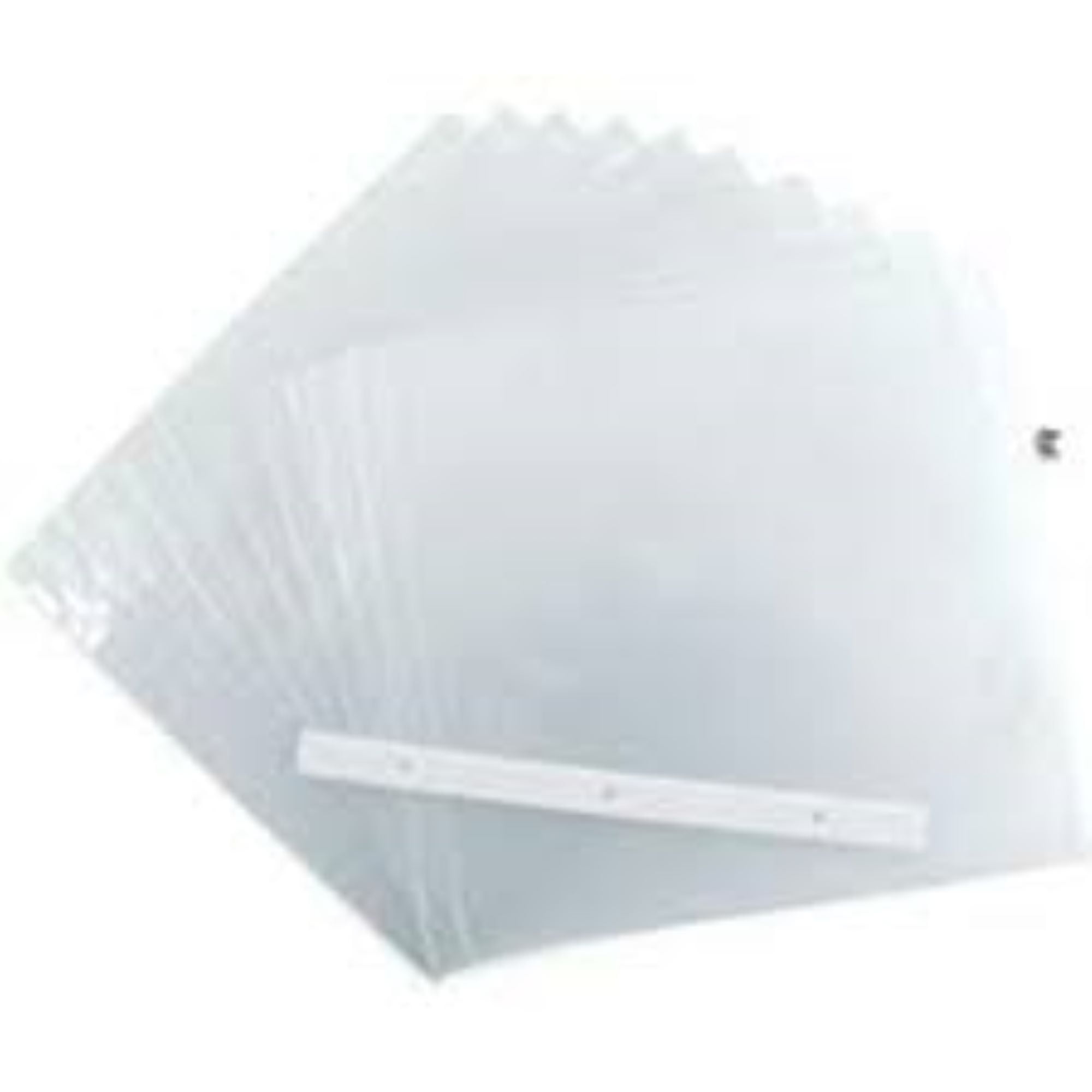 (2 pack) Colorbok Clear Plastic Page Protectors Value Pack - 12x12 - 25 Sheets