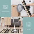 thumbnail image 6 of Black Geometric Triangle Diamond Pattern Kitchen Rugs Sets Of 3,Kitchen Runner Rugs Non Skid Washable,Decorative Kitchen Floor Mats for Kitchen,Sink,Laundry,17"x30"+ 17"x47" + 17"x59", 6 of 6