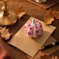 thumbnail image 5 of Fall Halloween Decoration for Home Indoor Outdoor Clearance Under $5.00!Heart Ceramic Pumpkin Decor Glossy Hand Fall Pumpkin Tabletop Ornaments Cute Romantic Tiered Tray Mantel Shelf Home Decor, 5 of 7