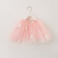thumbnail image 3 of LYHaoo Girls Tutu Skirt Layered Party Dress With Ruffle Hem For Summer Casual，Cute Girls Dresses Sizes 5-6 Years Pink, 3 of 7