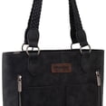 thumbnail image 3 of Bolso de mano Wrangler WG78-G8317BK para mujer tipo cuero, 3 of 6