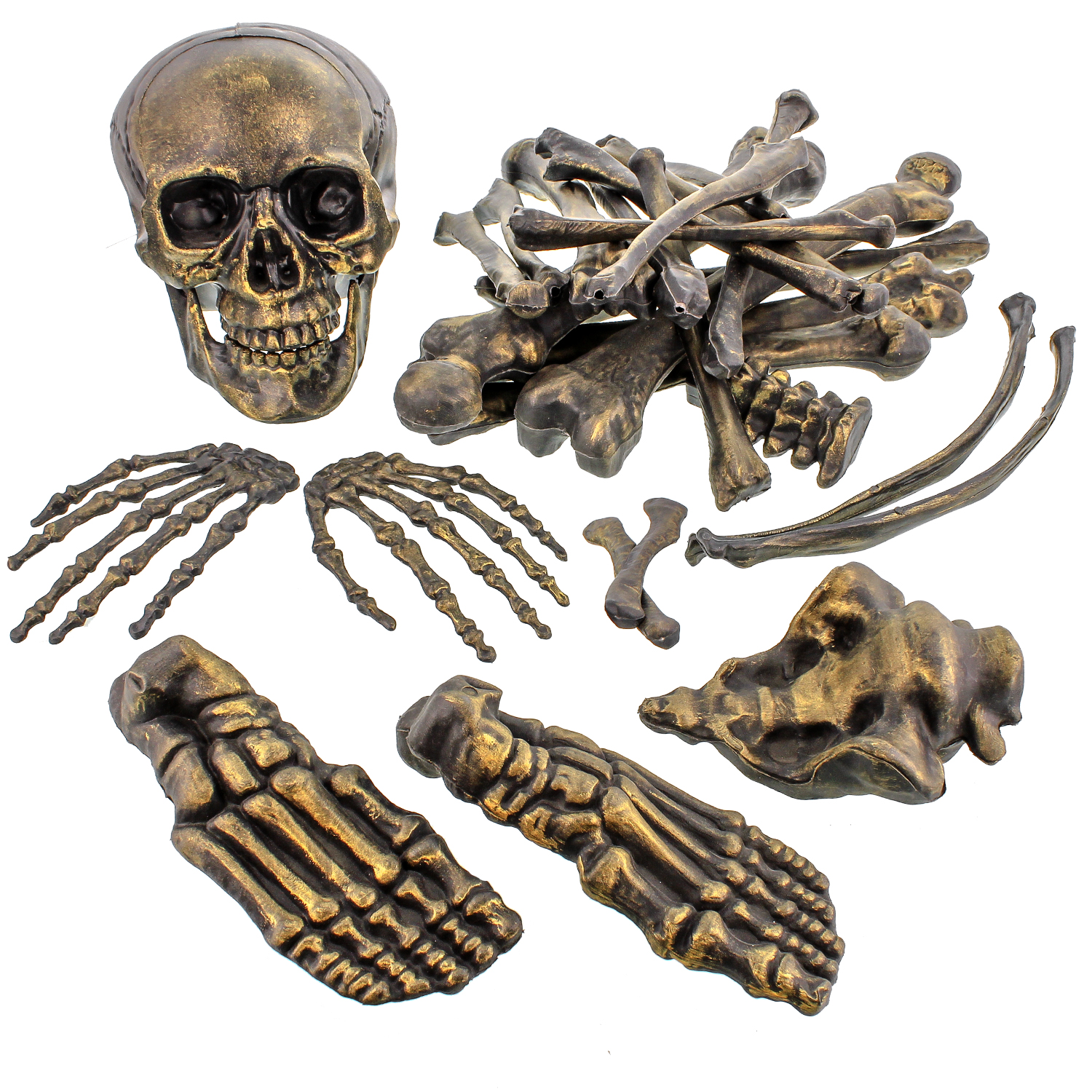 plastic bones halloween