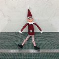 thumbnail image 5 of Two-pack Christmas Elf Doll Christmas Elf Male Red Male Elf Christmas Doll Ornaments, 5 of 5