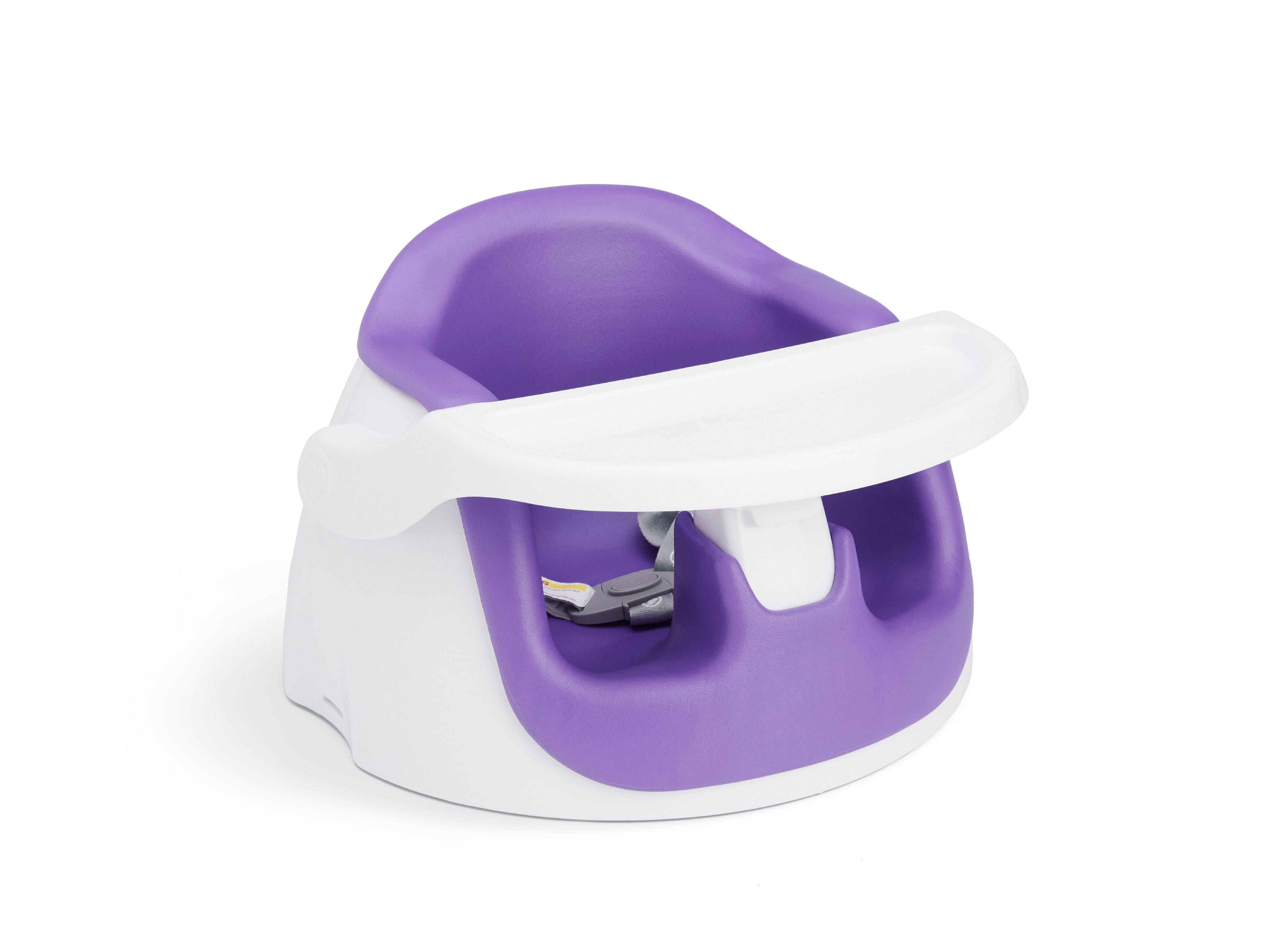 Regalo My Little Booster Seat 2-in-1 with Tray, Easy Clean, Purple, Unisex, Ages 6 to 30 Months, Up to 50 lb