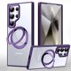 thumbnail image 1 of Aplicable a la carcasa del teléfono móvil Samsung S24ultra, soporte de succión magnética de 360 grados, carcasa de punto de apoyo, carga inalámbrica, funda protectora S23ultra, 1 of 6