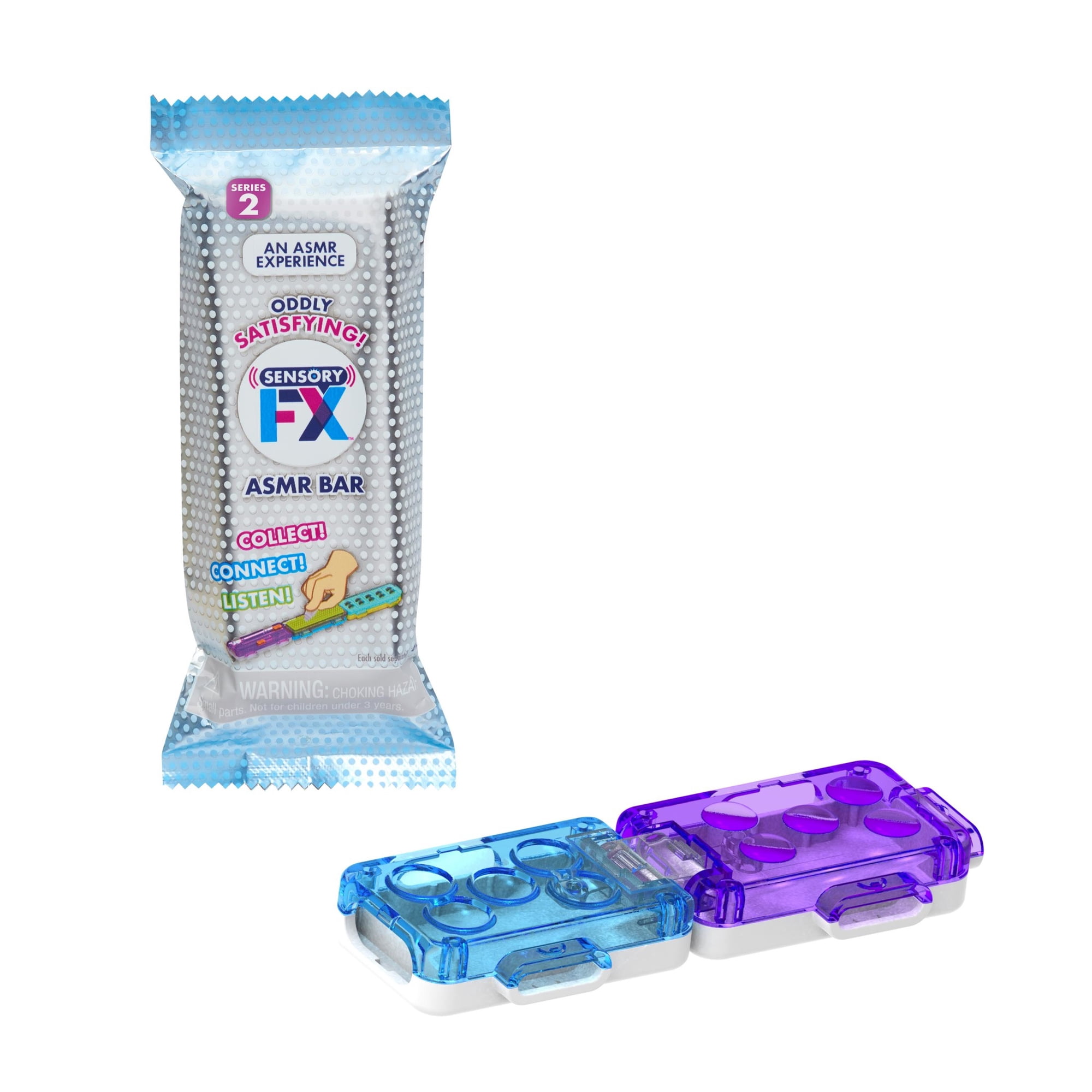 Sensory FX ASMR Single Pack Bar, Styles May Vary, Fidget Toys for Kids and Adults, Create Unique and Soothing Sound Effects, Kids Toys for Ages 4 up