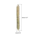 thumbnail image 2 of Unique Bargains 4x18mm Hanger Bolts, 50 Pack Double Ended Self-Tapping Thread Dowel Screws, 2 of 5