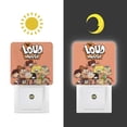 thumbnail image 3 of The Loud House / La Casa Loud Luz nocturna LED con sensor de anochecer a amanecer para dormitorio, baño, pasillo, escaleras - Lámpara LED nocturna de enchufe, 0.5W - 1 pieza, 3 of 6