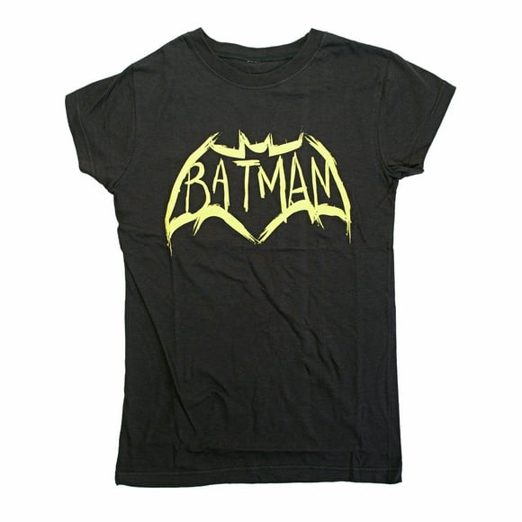 DC Comics Batman vs. Superman Batman Cut Out Logo Juniors T-Shirt | XL
