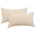 thumbnail image 1 of Paquete de 2 fundas de almohada decorativas para exteriores, funda de cojín de jardín, funda de almohada para Patio, tienda de campaña, sofá, 1 of 5