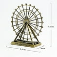 thumbnail image 6 of Grandest Birch Ferris Wheel Ornament Vintage Home Decor Nordic Style Rotatable Metal Ferris Wheel Figurine for Office Vintage Home, 6 of 8